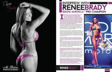 Natural Bodz Magazine Vol 7 Issue 2 Renee Brady Bikini America Pro